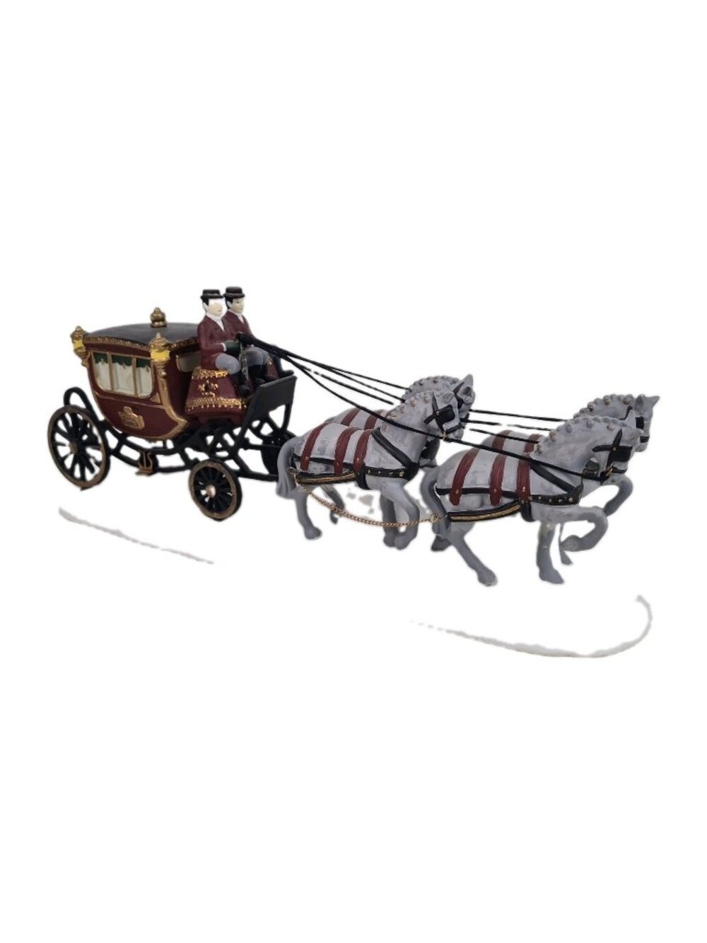 Department 56 Royal Coach 5578-6 Christmas Heritage Village Accessories Vntg